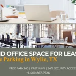 office space for lease with free parking in Wylie, TX