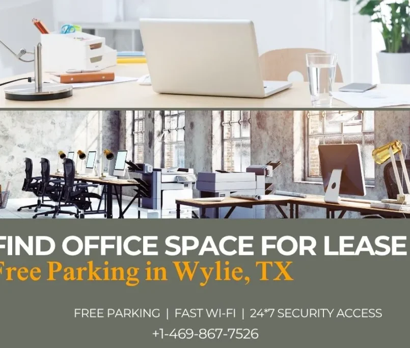office space for lease with free parking in Wylie, TX