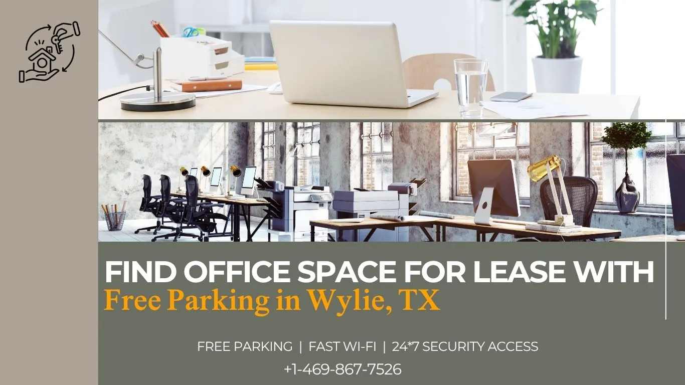 office space for lease with free parking in Wylie, TX